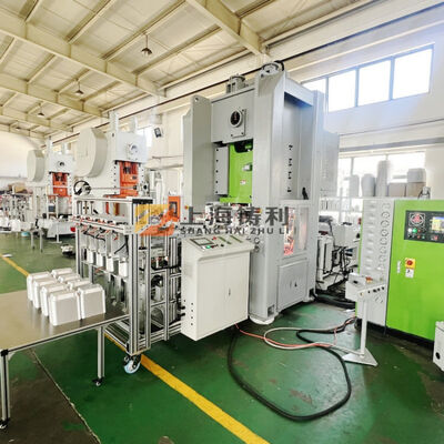 Aluminium Food Container Machine 40-68 Strokes Per Minute Automatic Hydraulic Press Line