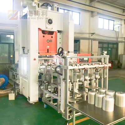 Mitsubishi PLC Controlled 4-Cavity Aluminum Foil Cup Making Machine Production Line