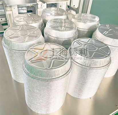 180mm Aluminium Box Making Machine Aluminium Foil Cup Making Machine 260mm SMC